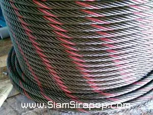 ลวดสลิงเกลียวละเอียด 6x36 สำหรับรถเครน